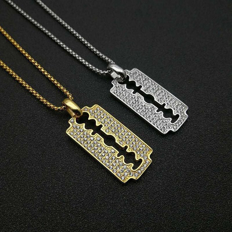 Fashionable Trendy Hip-Hop Men's Alloy Necklace ✨