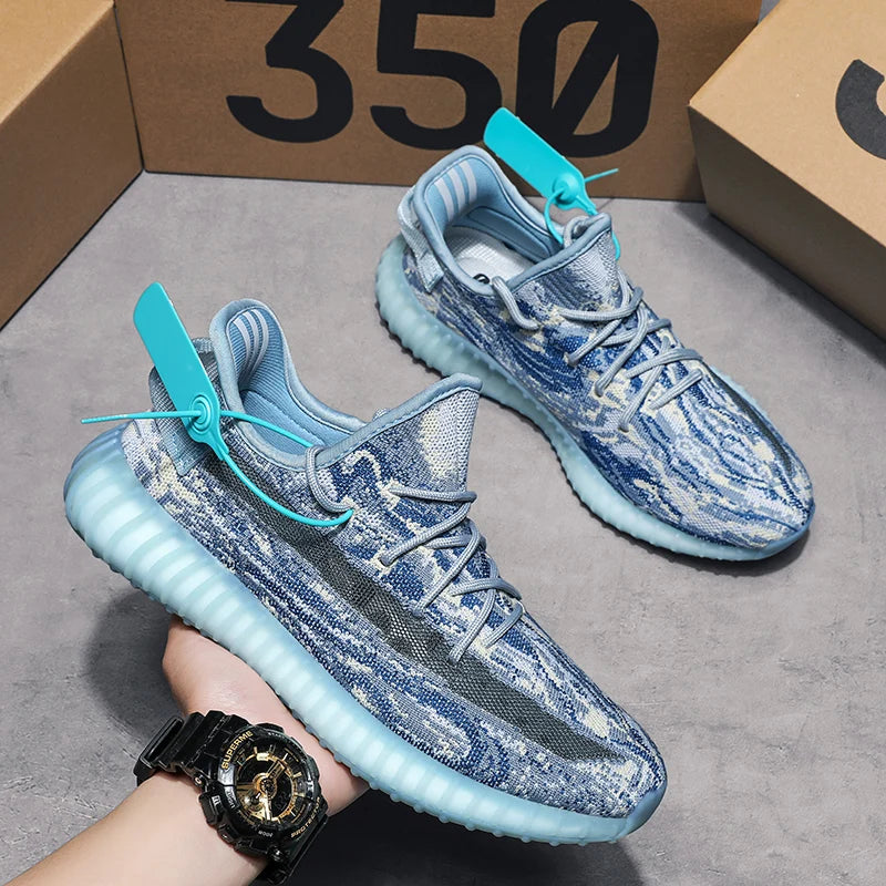Men'S and Women'S Shoes 2025 New Summer Breathable Mesh Sports Shoes and Casual Running Shoes