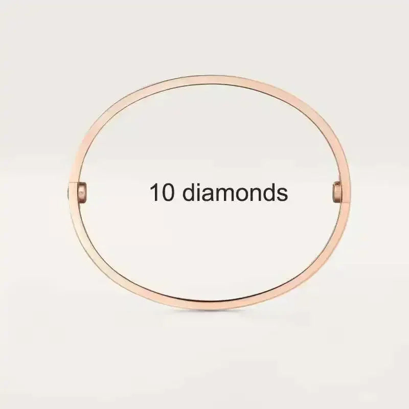 High Quality European and American Classic Bracelet, Single Line Pattern Love Bracelet, Grand Luxury, Fashionable Couple Bracele