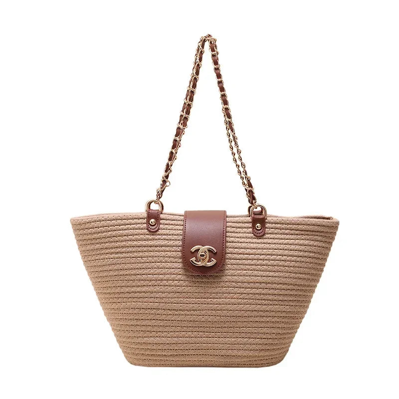 White Luxury Brand Leather Tote Bag for Women Elegant Classic Shoulder Bag Messenger Style Ladies Handbag Popular