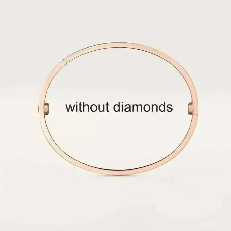 High Quality European and American Classic Bracelet, Single Line Pattern Love Bracelet, Grand Luxury, Fashionable Couple Bracele