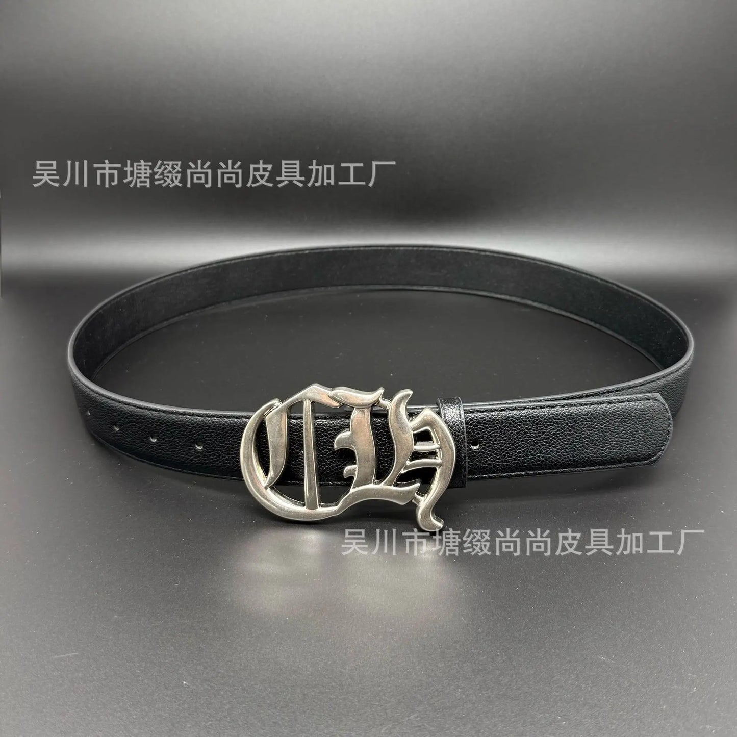 CRH Women Men Belts Goth Ladies Hip Hop Punk Rivet Skeleton Belt ⚜️