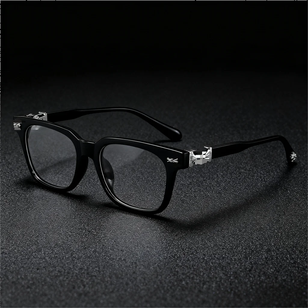Fashion Square Anti Blue Light Glasses Frame Optical Glasses✨
