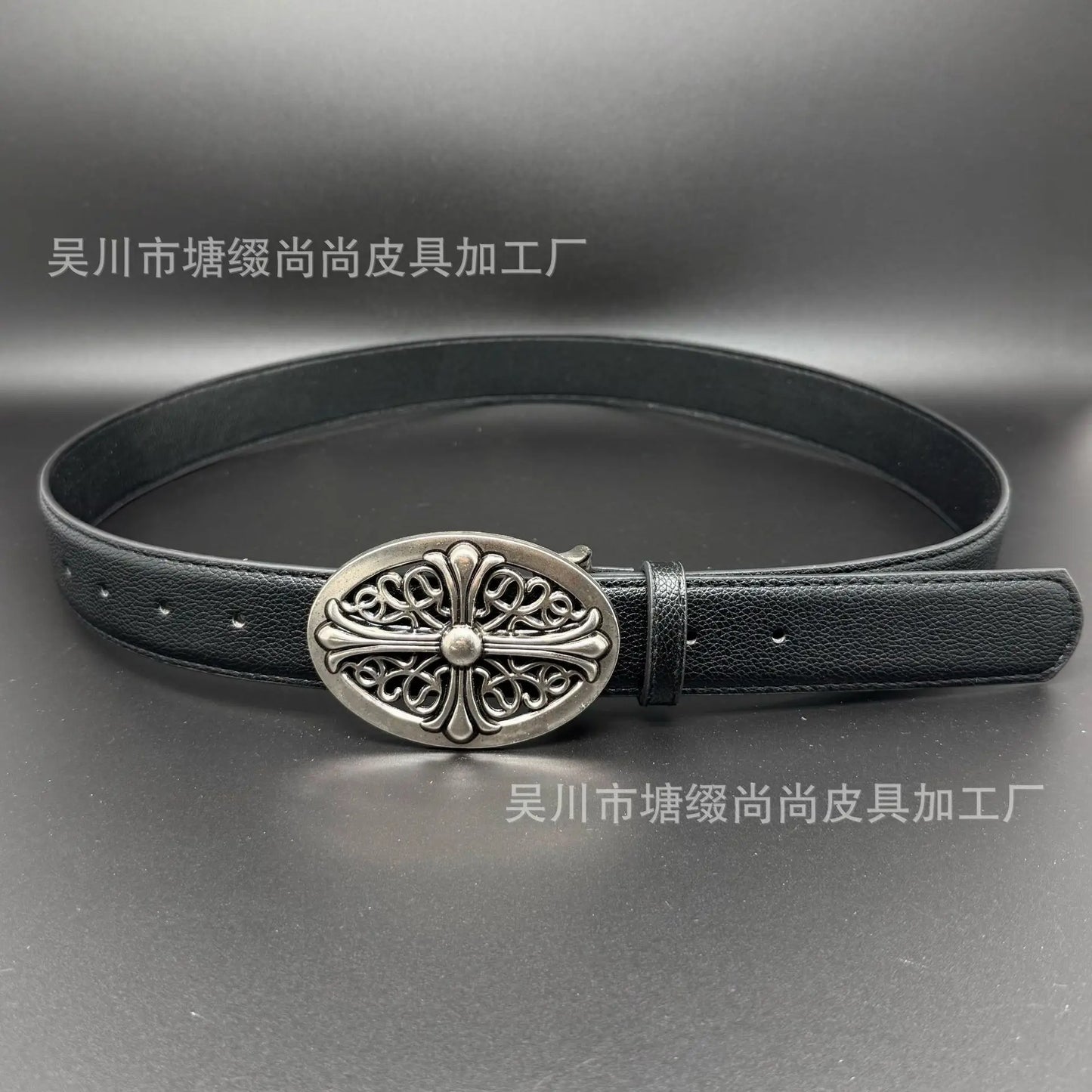 CRH Women Men Belts Goth Ladies Hip Hop Punk Rivet Skeleton Belt ⚜️