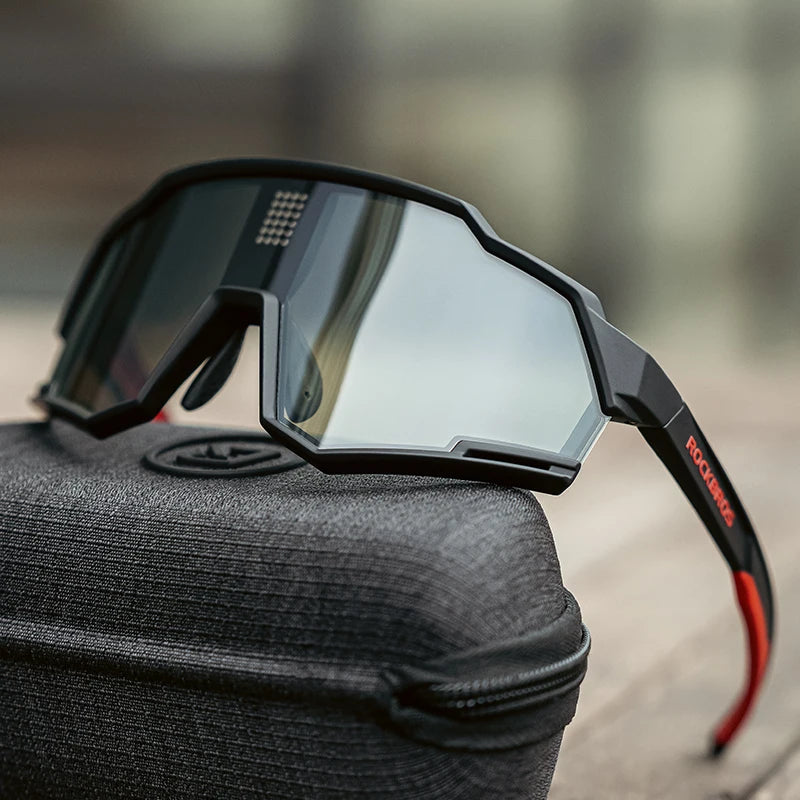 Cycling Glasses Polarized Electronic Color Change Glasses UV400 Man Women Sunglasses