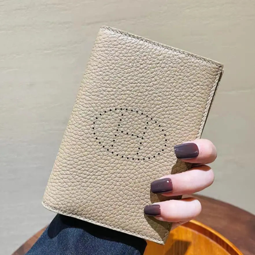 Wallet, Card Bag, Passport Bag, Document Bag, Coin Purse, Short Clutch Bag, Multi-Functional, Large-Capacity, Anti-Magnetic