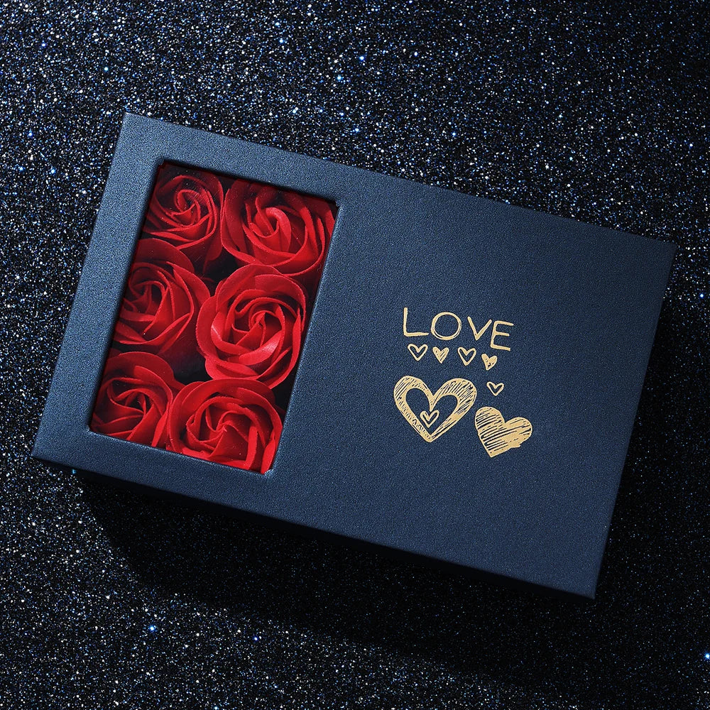 Luxury Diamond Women Gold Watch Bracelet Necklace 6Pcs Set Ladies 💎