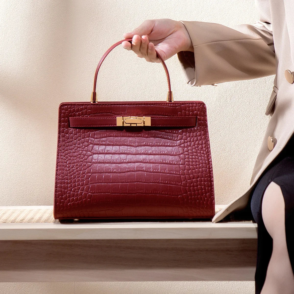 Luxurious Large Capacity Crossbody Handbag for Women New 2025 Fashionable Mom Bag Elegant Ladies Purse Stylish Shoulder Bag