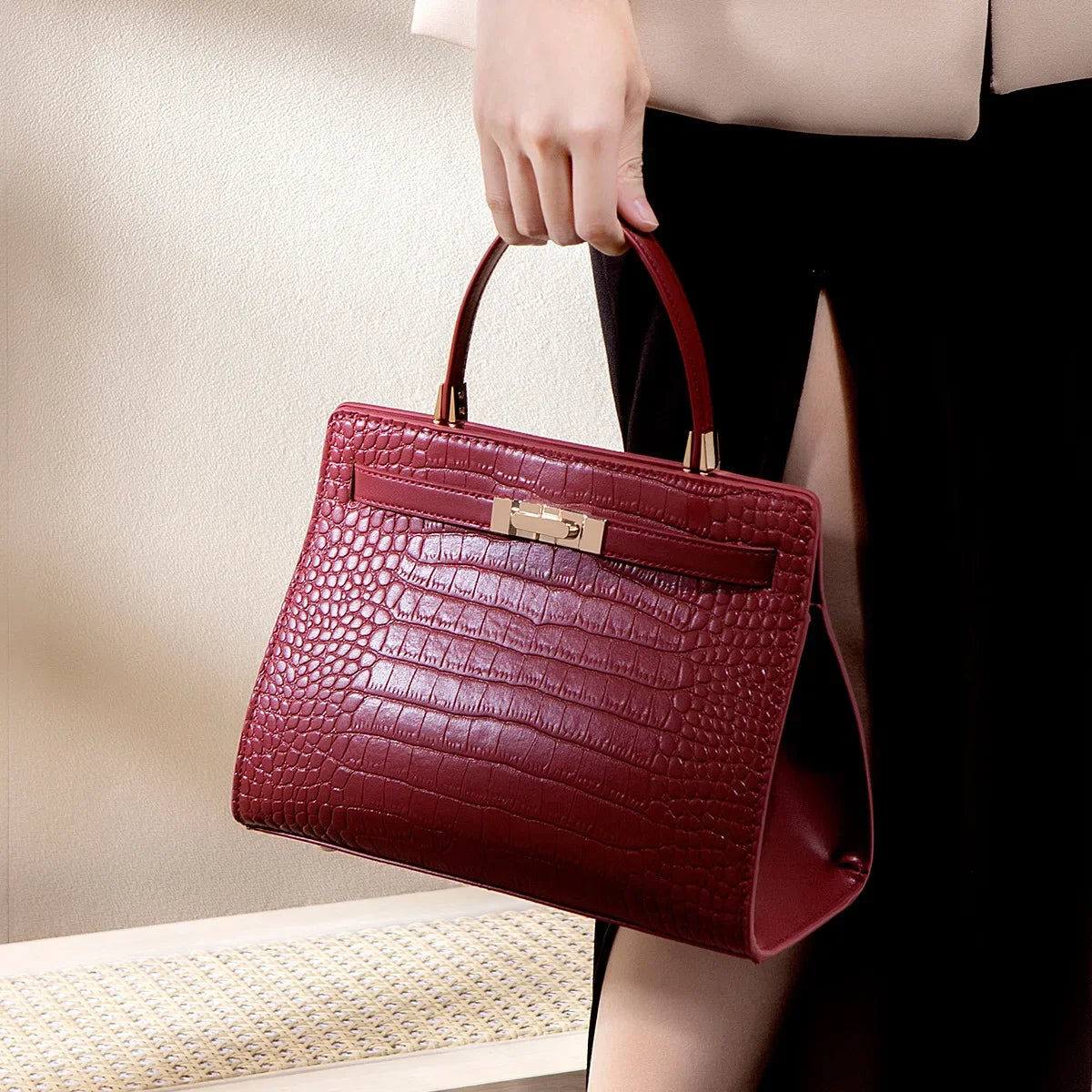 Luxurious Large Capacity Crossbody Handbag for Women New 2025 Fashionable Mom Bag Elegant Ladies Purse Stylish Shoulder Bag