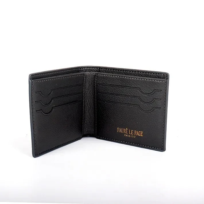 New Fish Scale Pattern Printed Wallet, Genuine Leather Card Holder, Canvas Coin Purse, Small Bag for Men and Women