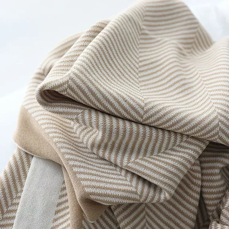 European Knitted Summer Nap Air Conditioning Blanket ✨