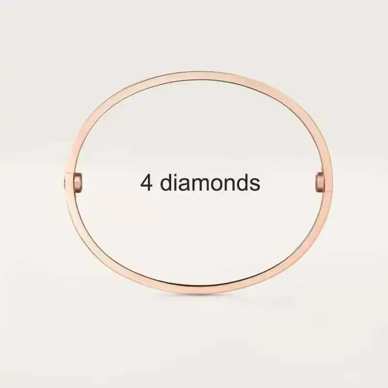 High Quality European and American Classic Bracelet, Single Line Pattern Love Bracelet, Grand Luxury, Fashionable Couple Bracele