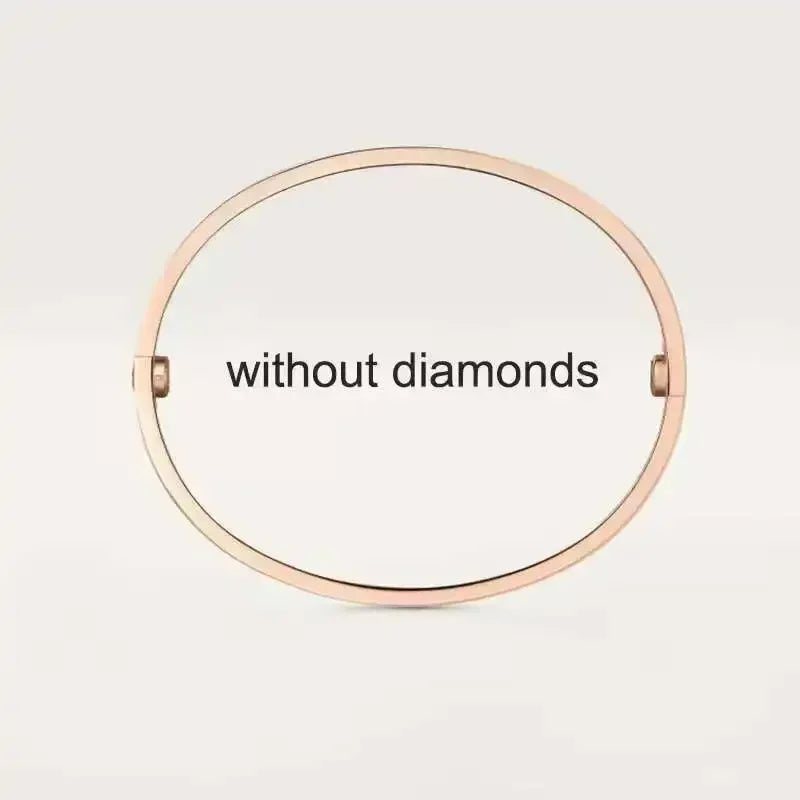 High Quality European and American Classic Bracelet, Single Line Pattern Love Bracelet, Grand Luxury, Fashionable Couple Bracele