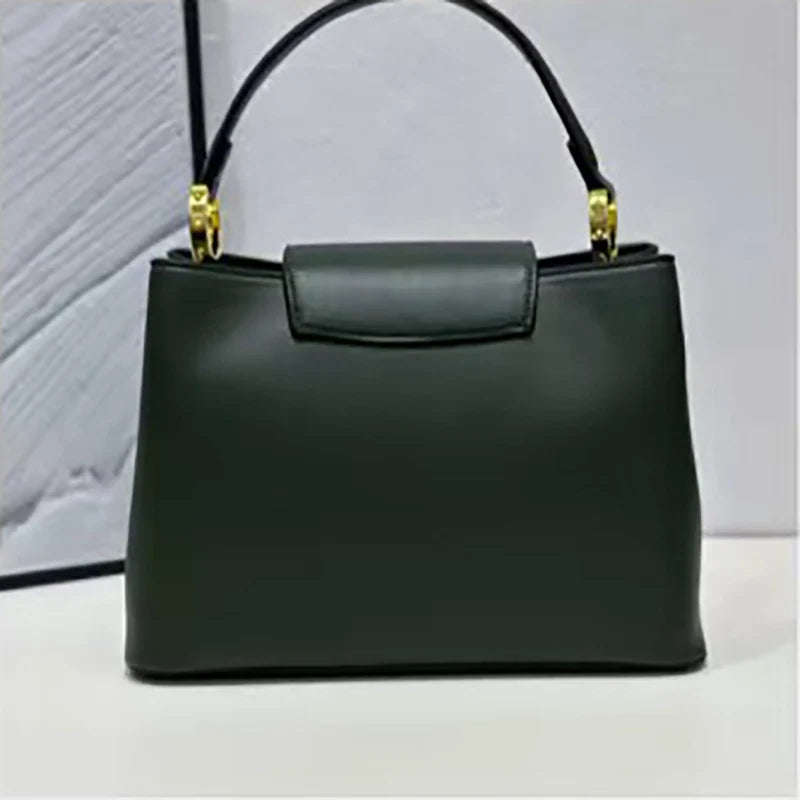 Women'S Microfiber Synthetic Leather Handbag One-Shoulder Crossbody Bag New Fashionable and Versatile High-Quality Satchels Bag