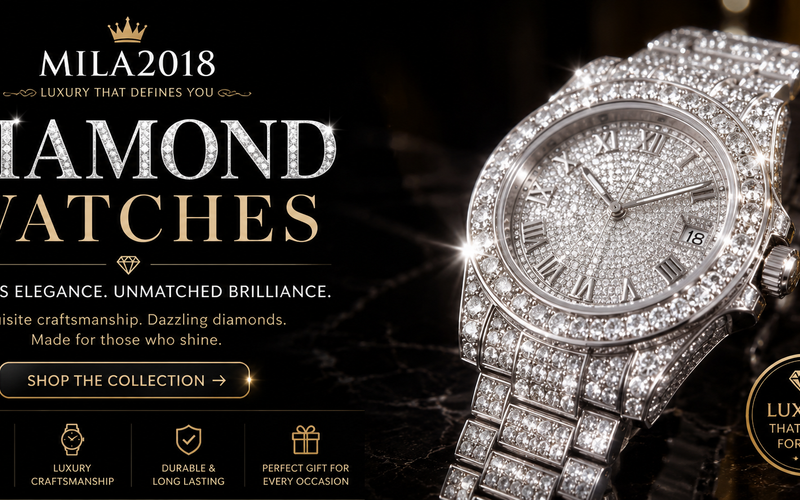Diamond Watches: The Ultimate Symbol of Luxury, Elegance &amp; Timeless Style