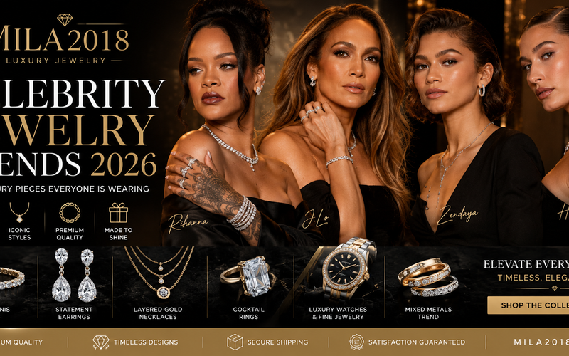Celebrity Jewelry Trends 2026: The Luxury Pieces Everyone Is Wearing