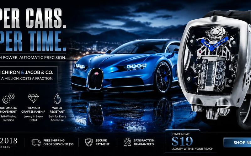 Why Spend Hundreds of Thousands on a Luxury Watch? Discover the Look for Less