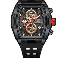 Luxury Rm Style  Chronograph Mens Watch With Curved Glass And Openwork Design✨