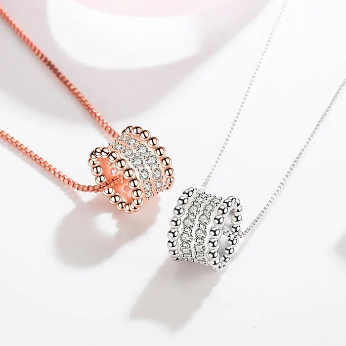 1.6CTTW All 3mm Colorless Moissanite 925 Sterling Silver Pendant for Women 💎