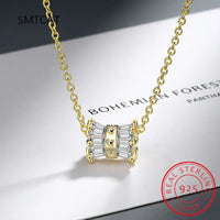 1.6CTTW All 3mm Colorless Moissanite 925 Sterling Silver Pendant for Women 💎