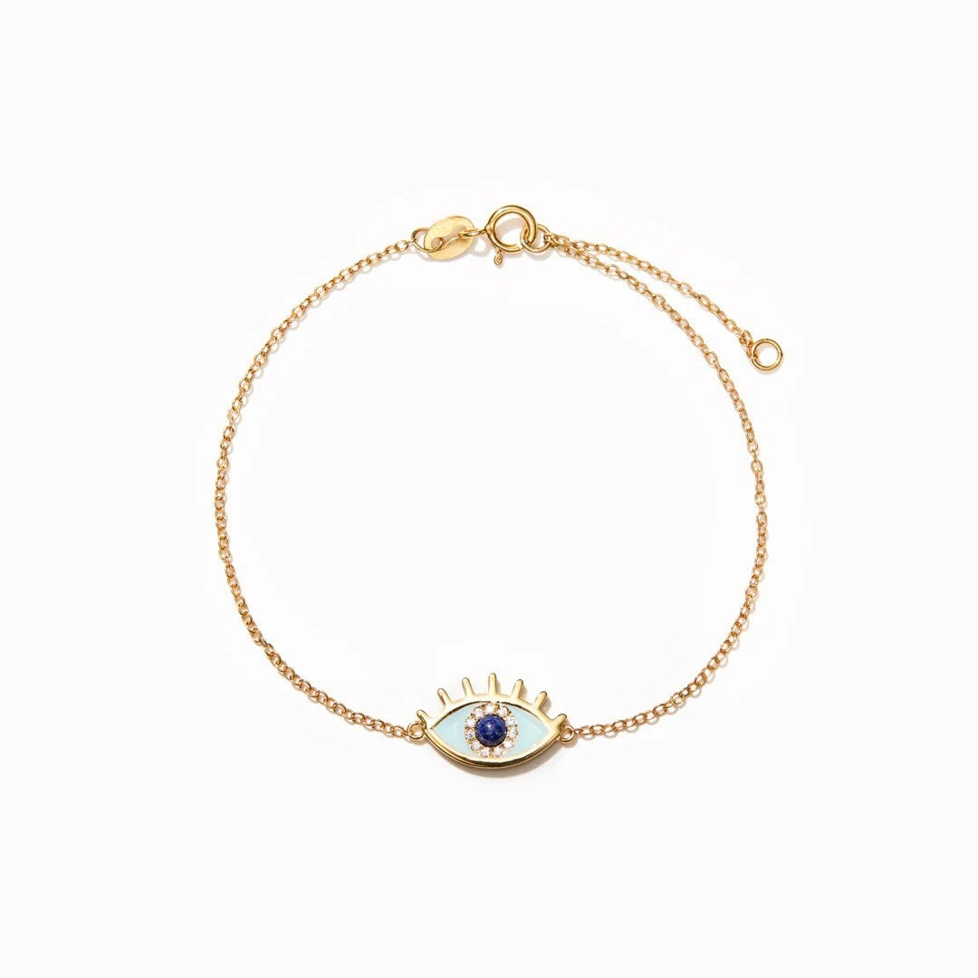 Enamel Dripping Glaze Devils Eye Bracelet ✨