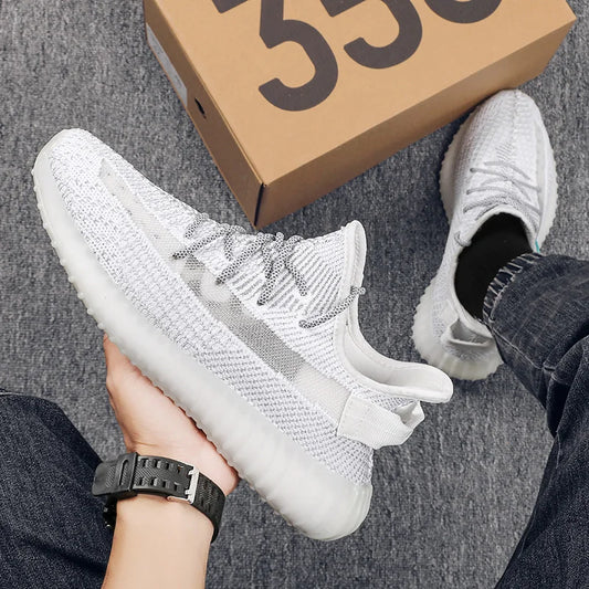 Men'S and Women'S Shoes 2025 New Summer Breathable Mesh Sports Shoes and Casual Running Shoes