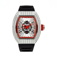 Luxury  Men's Mechanical Movement Rubber band watch ⏱️