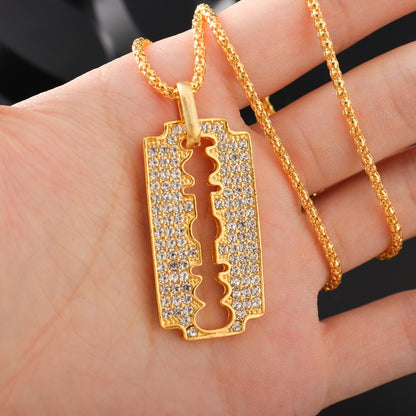 Fashionable Trendy Hip-Hop Men's Alloy Necklace ✨