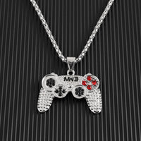 Gamer Controller Pendant Necklace Jewelry, Unplated Alloy Chain ✨