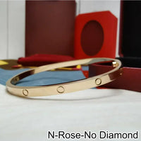 18K Gold Plated Diamond Studded Bangle Bracelet 💎