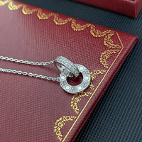 18K gold plated Necklace Gold Silver Rose Gold 💎