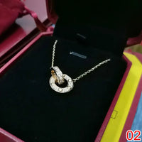 18K gold plated Necklace Gold Silver Rose Gold 💎