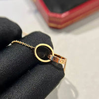 18K gold plated Necklace Gold Silver Rose Gold 💎
