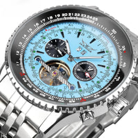 Luxury Automatic Mechanical Movement Large Dial with Date/Day Wristwatch ⏱️