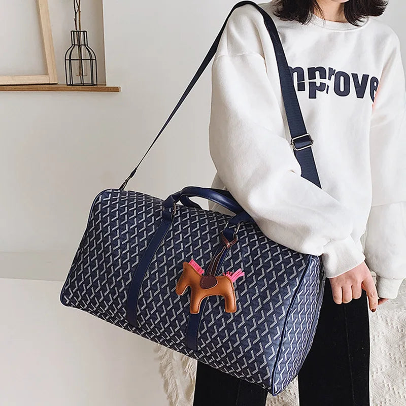 New Fashion Women'S Travel Bag Large Capacity Classic Luggage Bag Trend Brand Men'S Sports Fitness Bag Designer Luxury Handbag