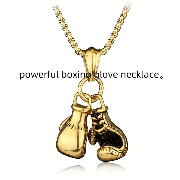 Boxing Glove Necklace This Unisex Piece 🥊