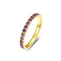 Womens Niche High-end Daisy-studded Stackable Pinky Ring 💍