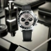40mm Sport daytona f1 multifunctional, minimalist, high-end niche, luminous calendar, quartz watch