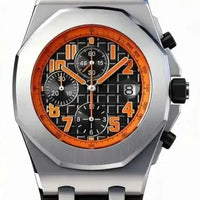 42MM Executive Men's Luxury Watch – Matte Finish | Scratch-Resistant 904L Steel ⌚️