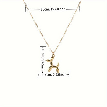 Fashion New Style Simple Hip Hop Balloon Dog Pendant ✨