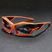 Steampunk BB Oversized Round Frame Fashion Glasses 👓