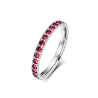Womens Niche High-end Daisy-studded Stackable Pinky Ring 💍