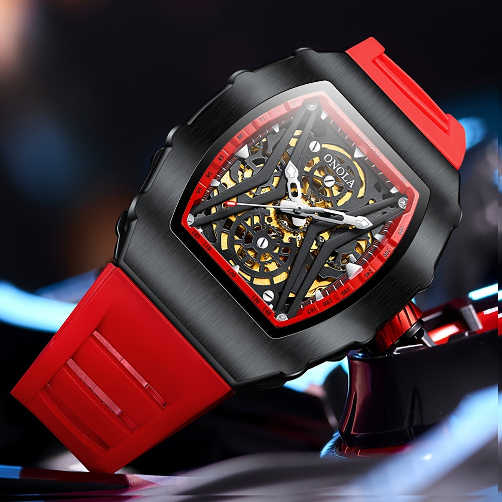 Luxury Automatic Mechanical Silicone band Watches  ⏱️