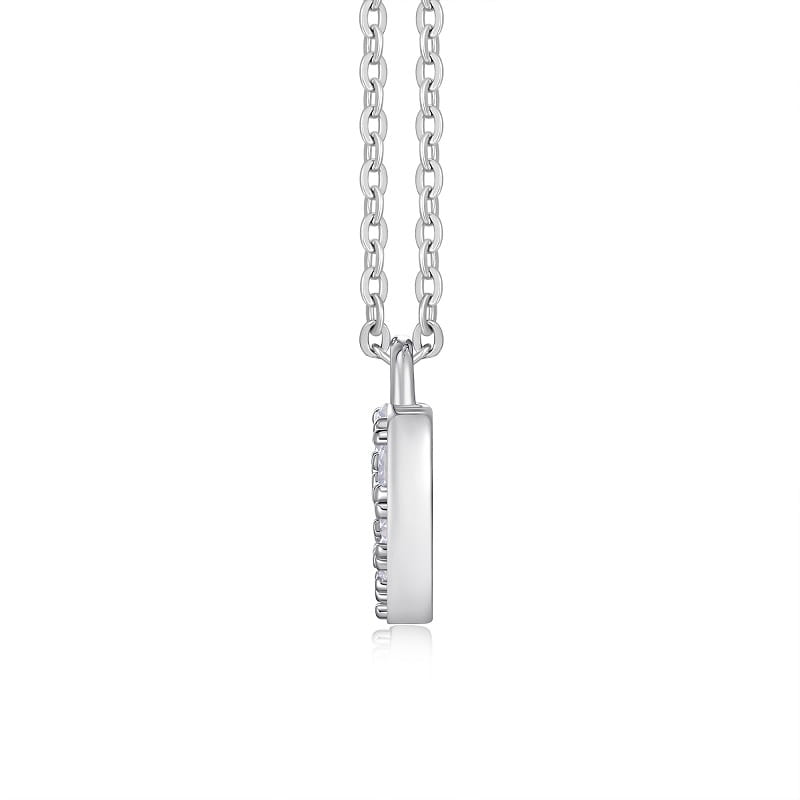 Moissanite This Luxurious And Fashionable Light Luxury Trend Jewelry Necklace Pendant Is Made Of S925 Silver