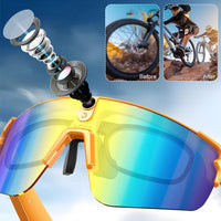 800W Camera AI Voice Assistant Bluetooth Call Music UV Sun Protection Lightweight Smart Glasses 👓