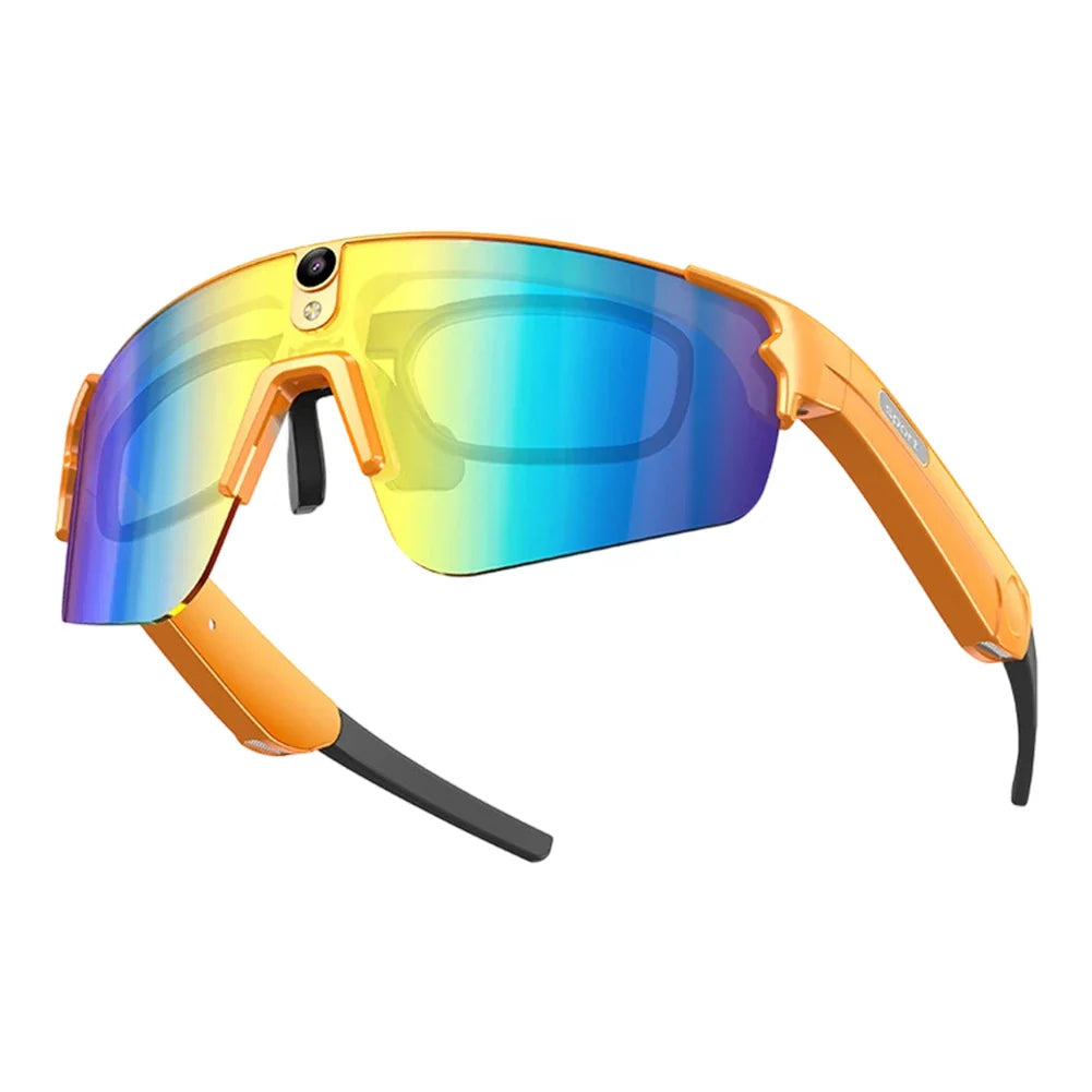 800W Camera AI Voice Assistant Bluetooth Call Music UV Sun Protection Lightweight Smart Glasses 👓