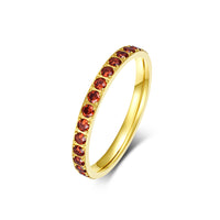 Womens Niche High-end Daisy-studded Stackable Pinky Ring 💍