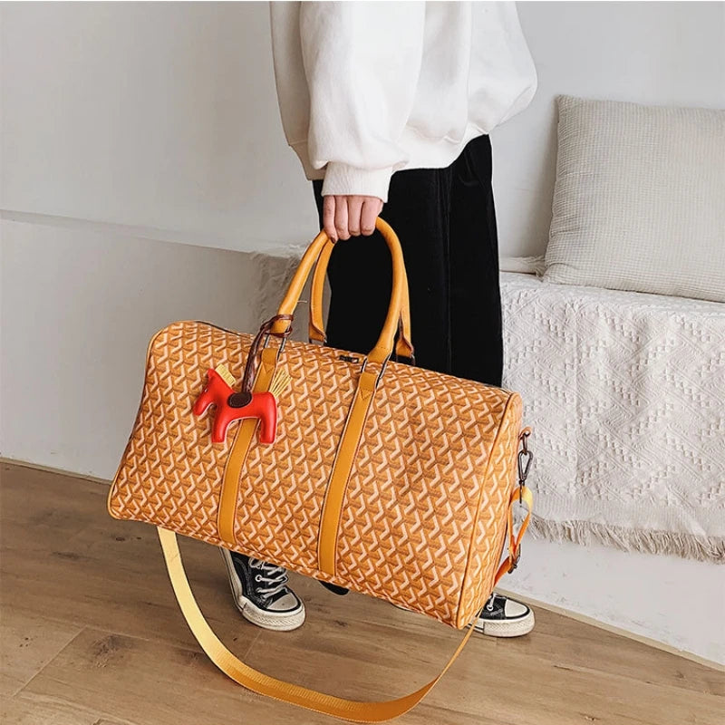 New Fashion Women'S Travel Bag Large Capacity Classic Luggage Bag Trend Brand Men'S Sports Fitness Bag Designer Luxury Handbag