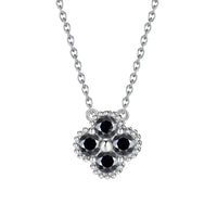 925Sterling Silver Clover Moissanite Women's Necklace With Certificate 💎