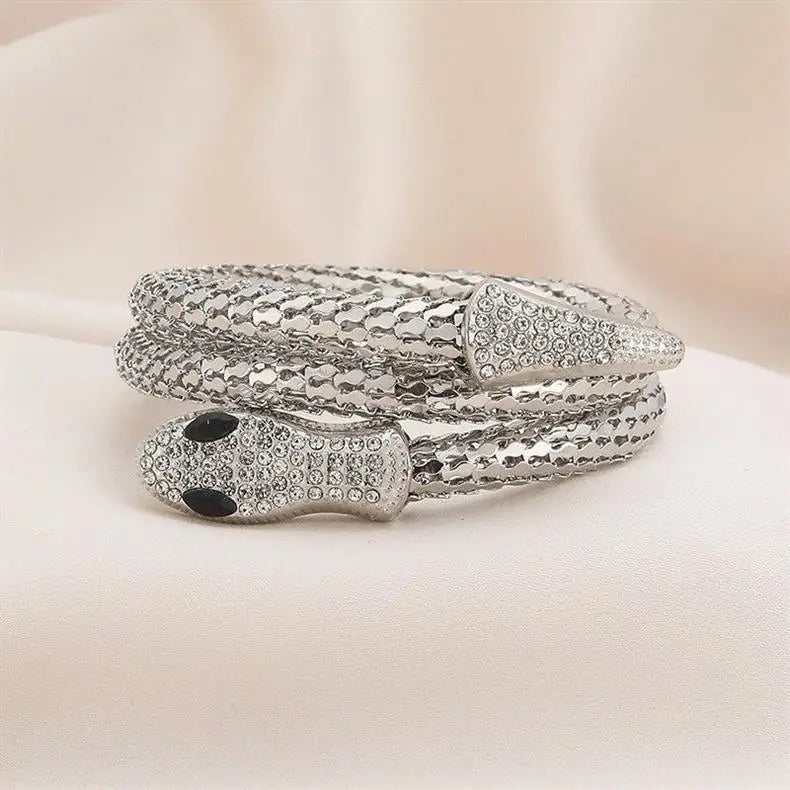 Cross-border High-end Fashion-forward Small Snake-shaped Bracelet 🐍